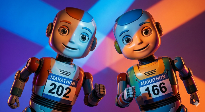 robots marathon